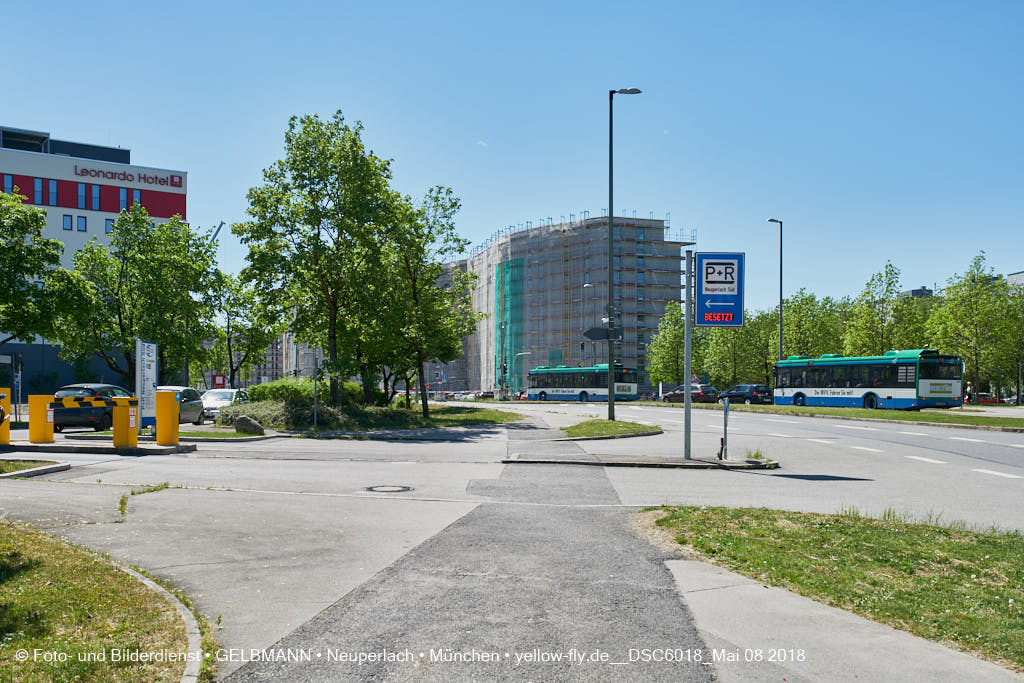 08.05.2018 - Baustelle CARL-WERY-STRASSE in Neuperlach