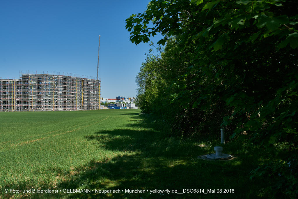 08.05.2018 - Baustelle CARL-WERY-STRASSE in Neuperlach