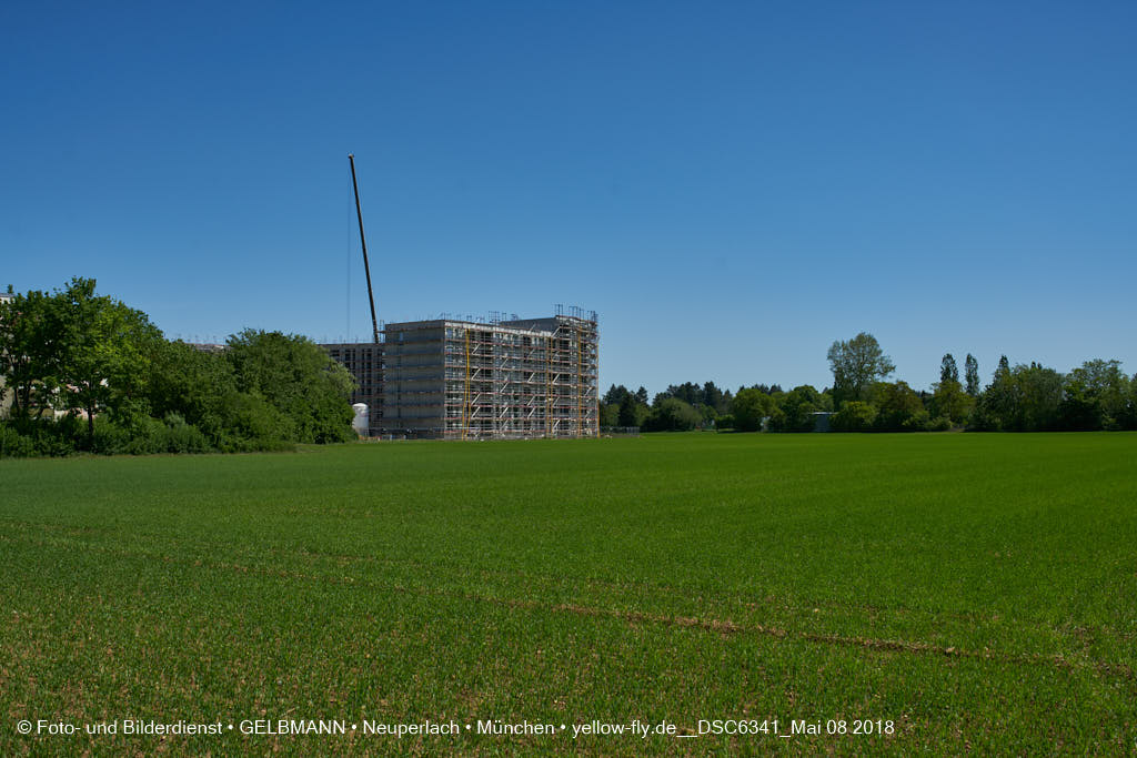 08.05.2018 - Baustelle CARL-WERY-STRASSE in Neuperlach