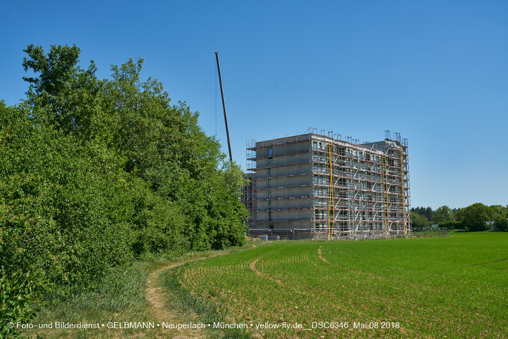 08.05.2018 - Baustelle CARL-WERY-STRASSE in Neuperlach
