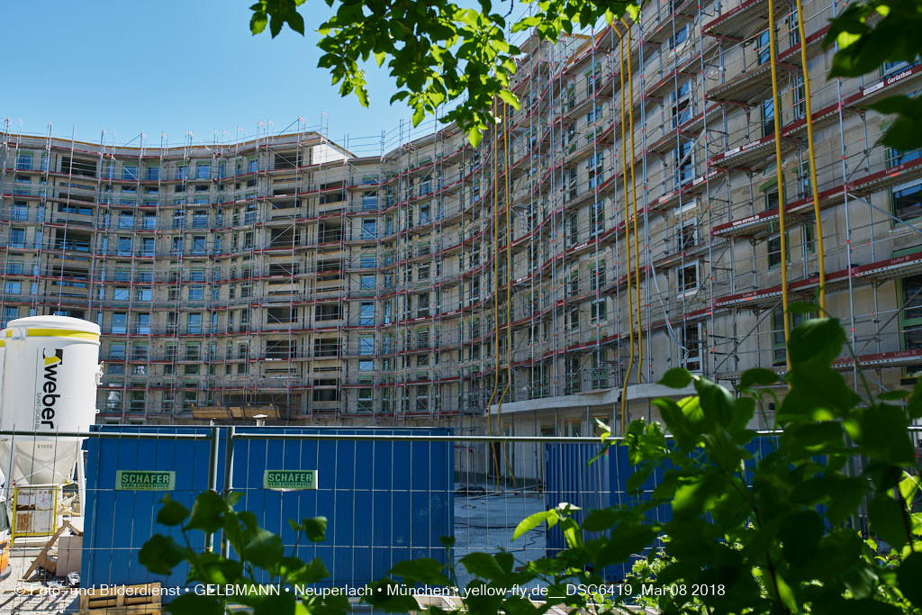 08.05.2018 - Baustelle CARL-WERY-STRASSE in Neuperlach