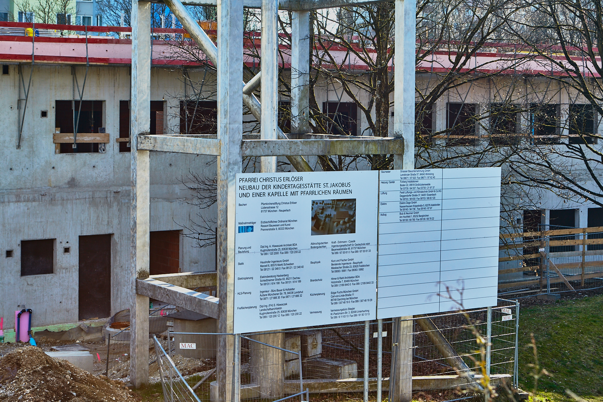 #Neuperlach, #Pfarrei Christus Erlöser, #Kindertagesstätte St. Jakobus, #Kapelle