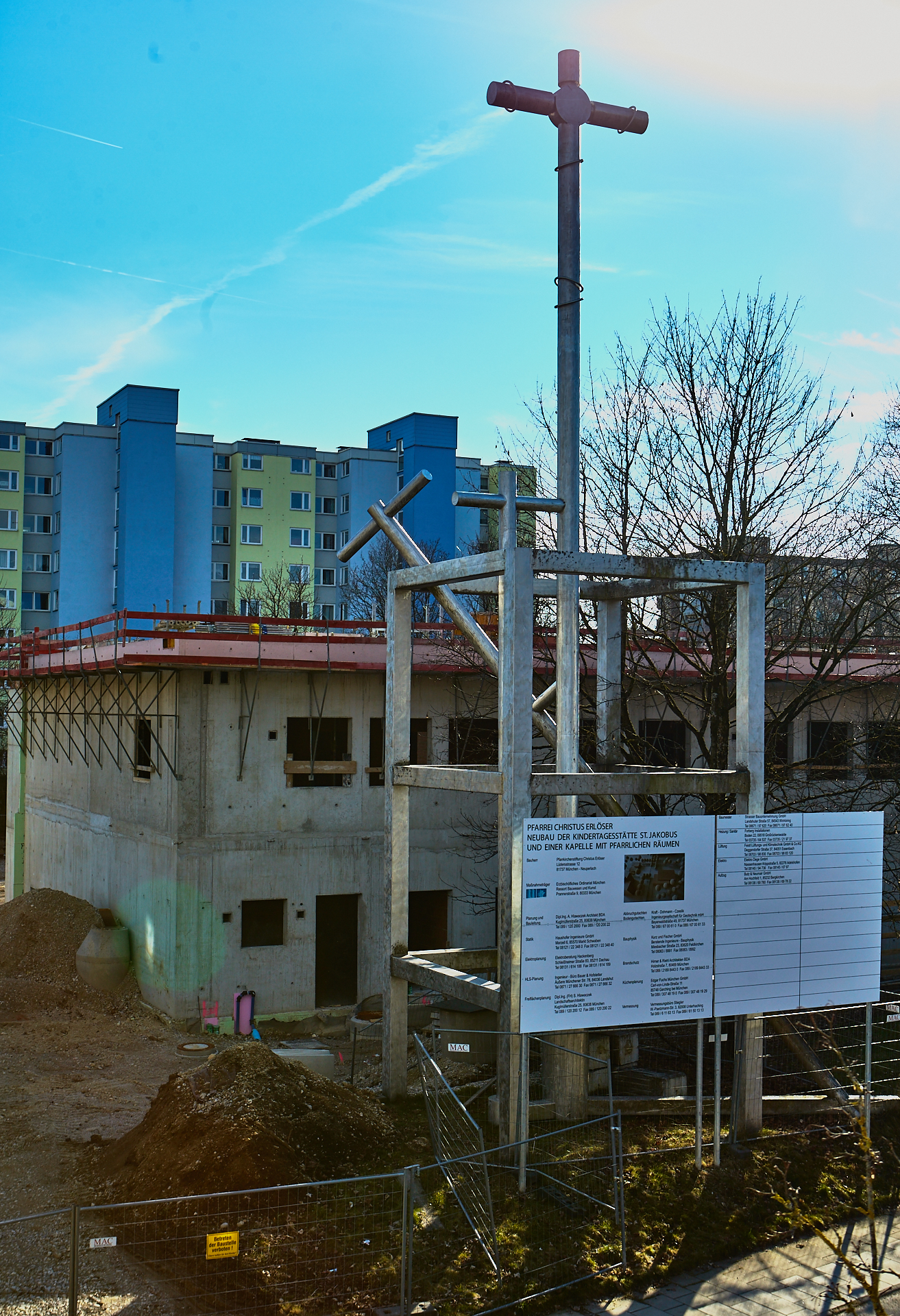 #Neuperlach, #Pfarrei Christus Erlöser, #Kindertagesstätte St. Jakobus, #Kapelle