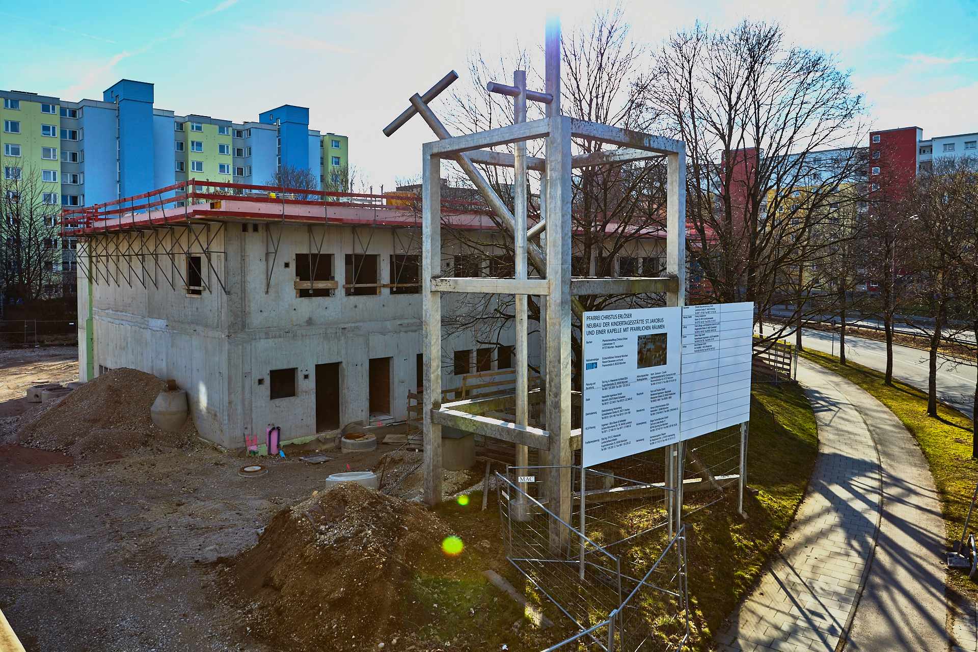 #Neuperlach, #Pfarrei Christus Erlöser, #Kindertagesstätte St. Jakobus, #Kapelle