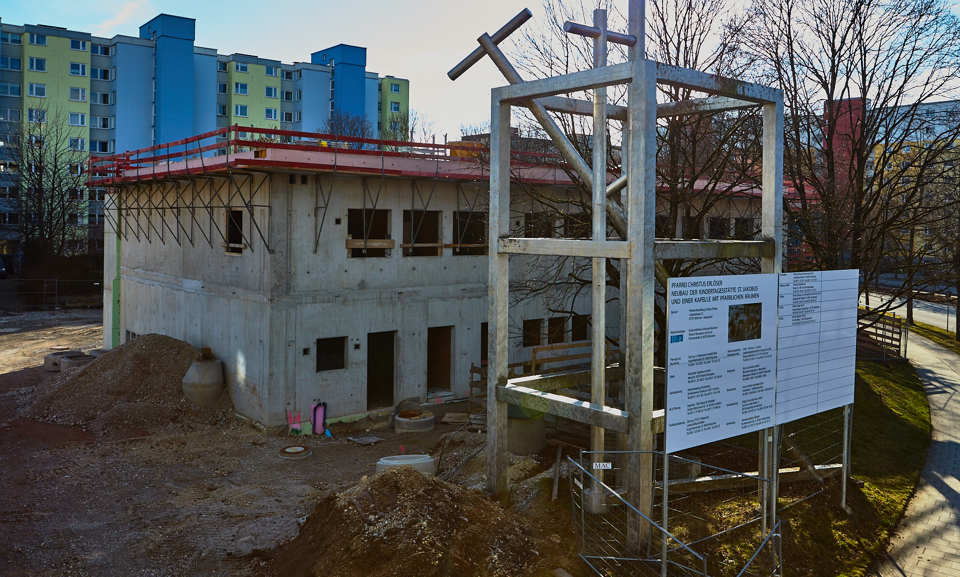 #Neuperlach, #Pfarrei Christus Erlöser, #Kindertagesstätte St. Jakobus, #Kapelle