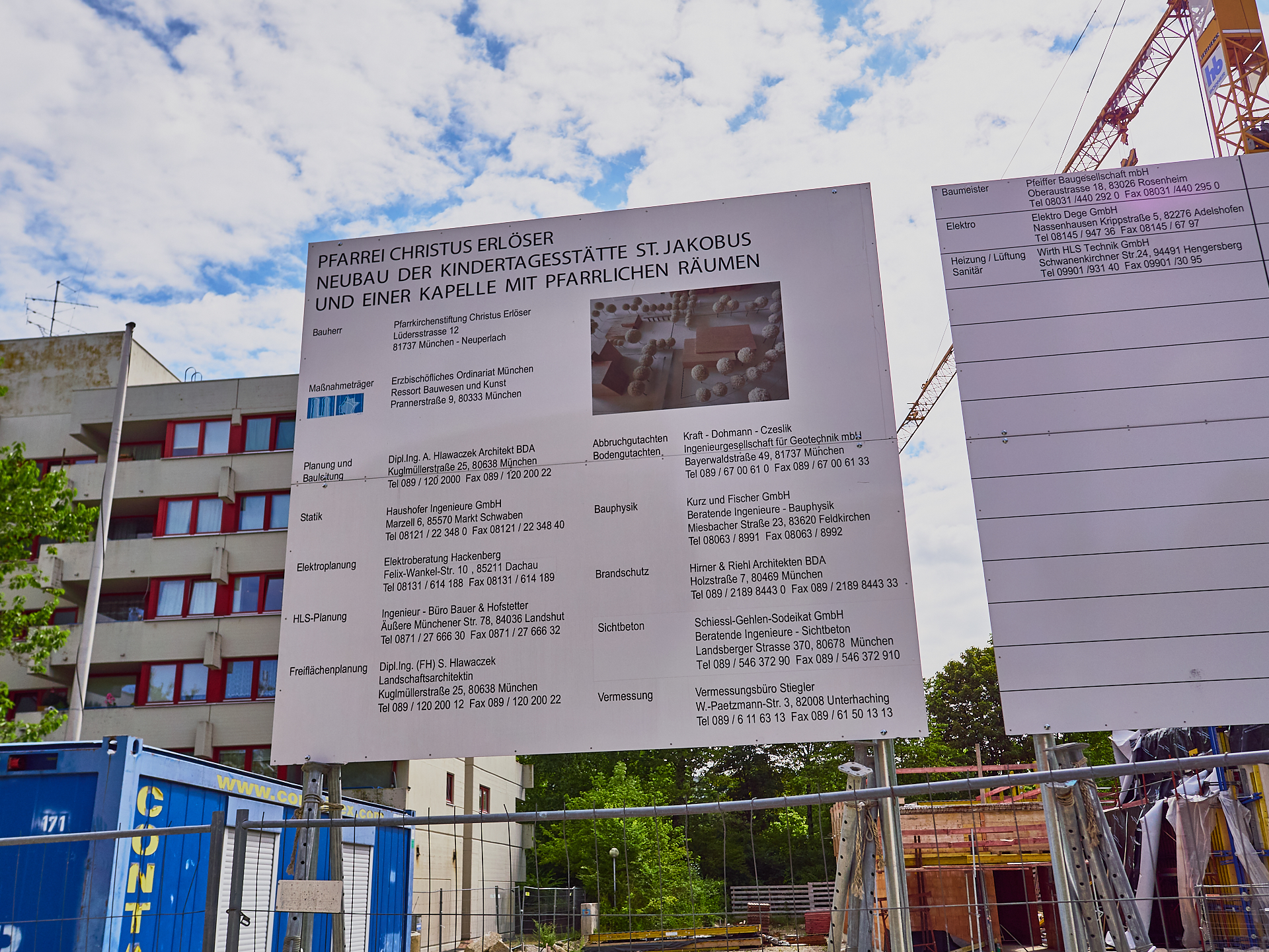 #Neuperlach, #Pfarrei Christus Erlöser, #Kindertagesstätte St. Jakobus, #Kapelle