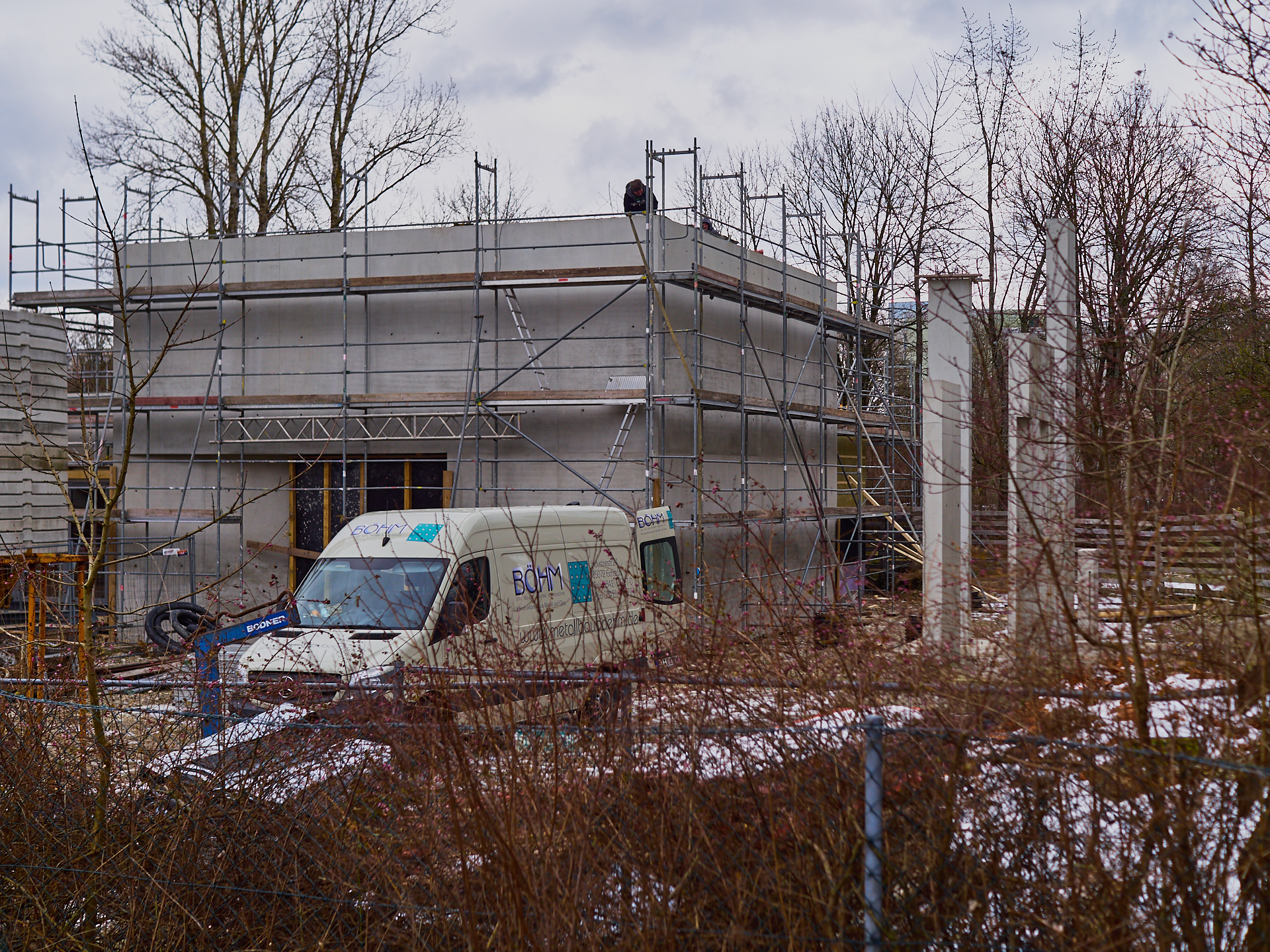 Baustelle Christus Erlöser am 07.03.2018 Photographer: Gelbmann