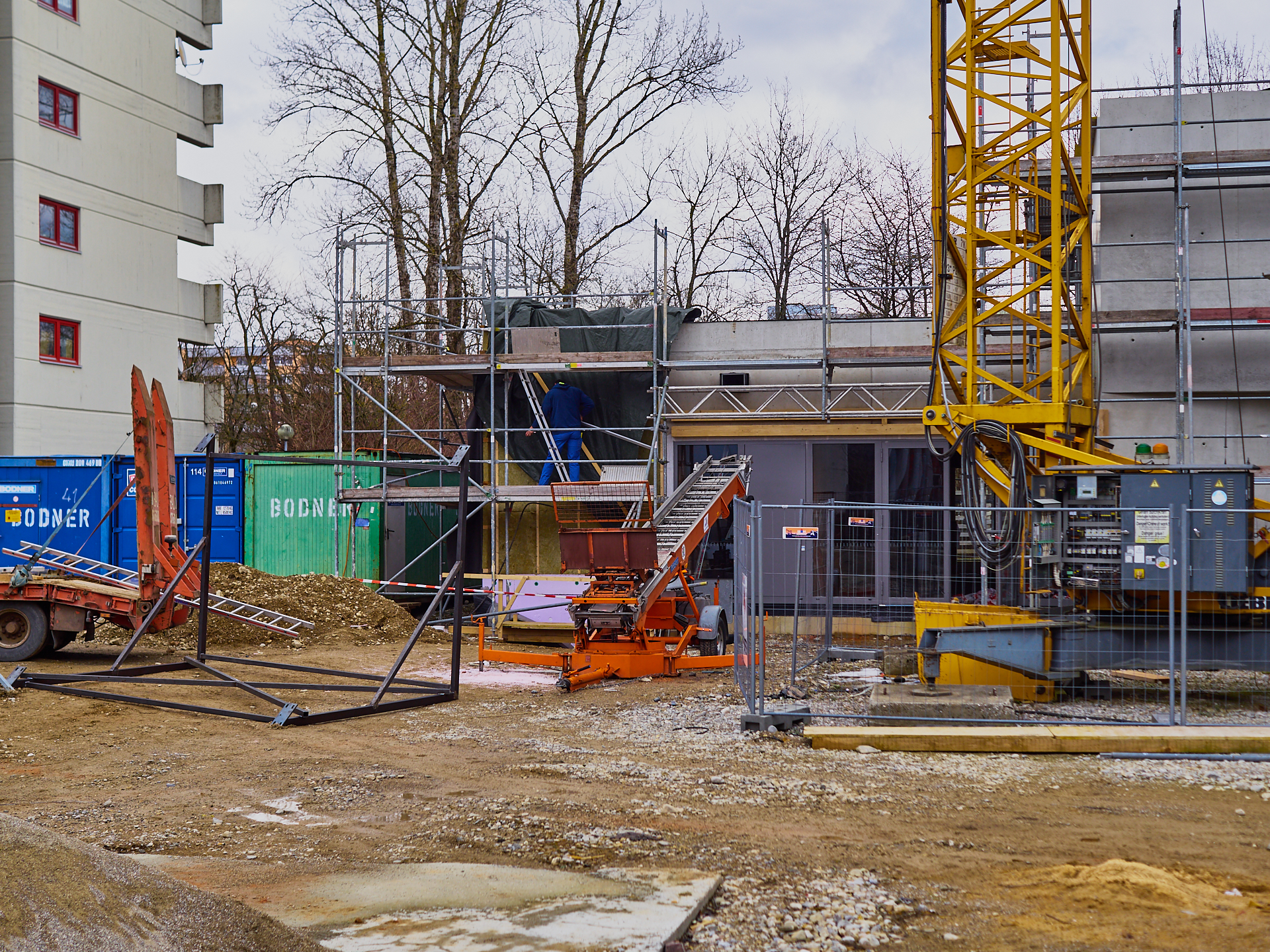 Baustelle Christus Erlöser am 07.03.2018 Photographer: Gelbmann