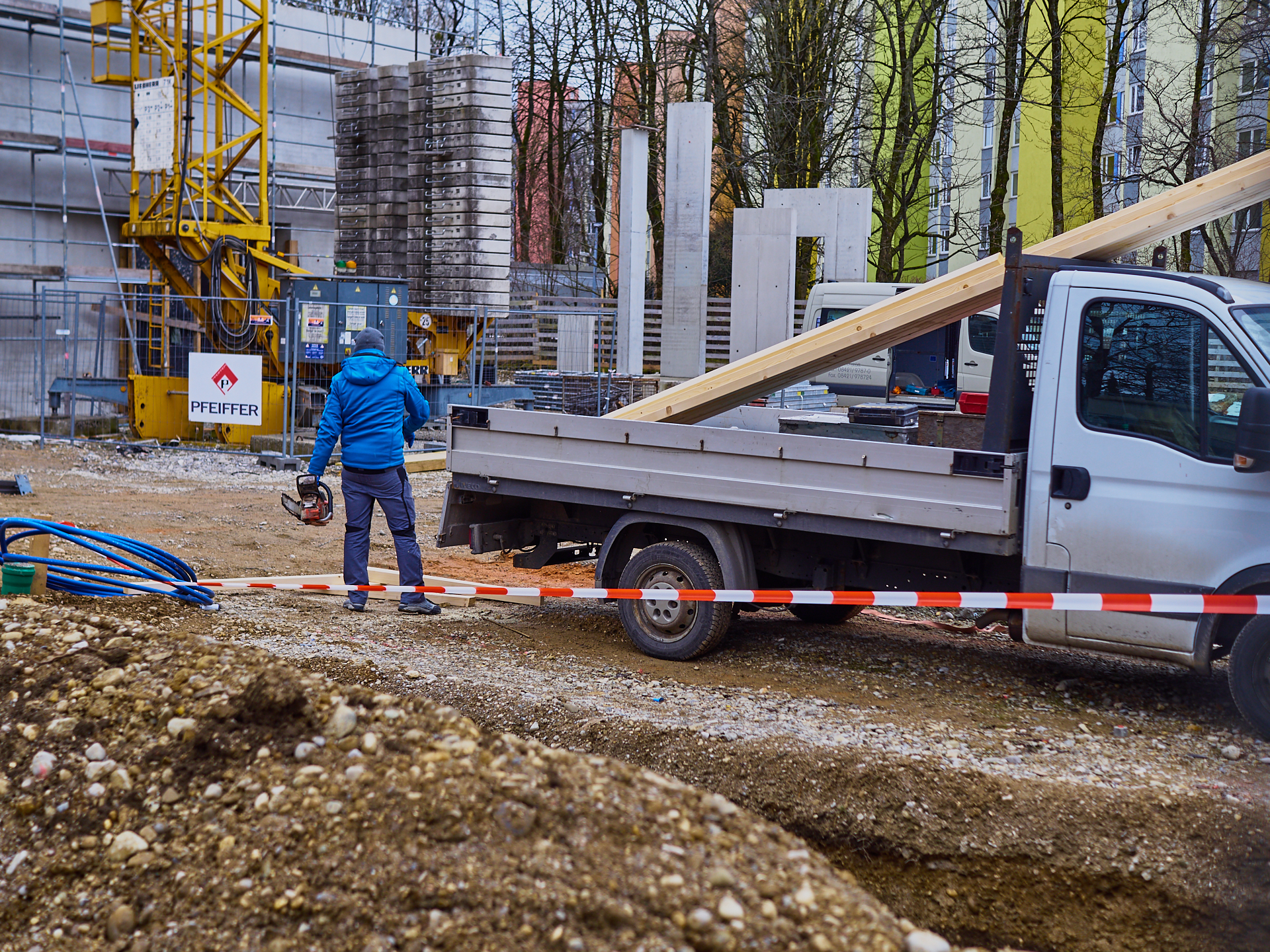 Baustelle Christus Erlöser am 07.03.2018 Photographer: Gelbmann