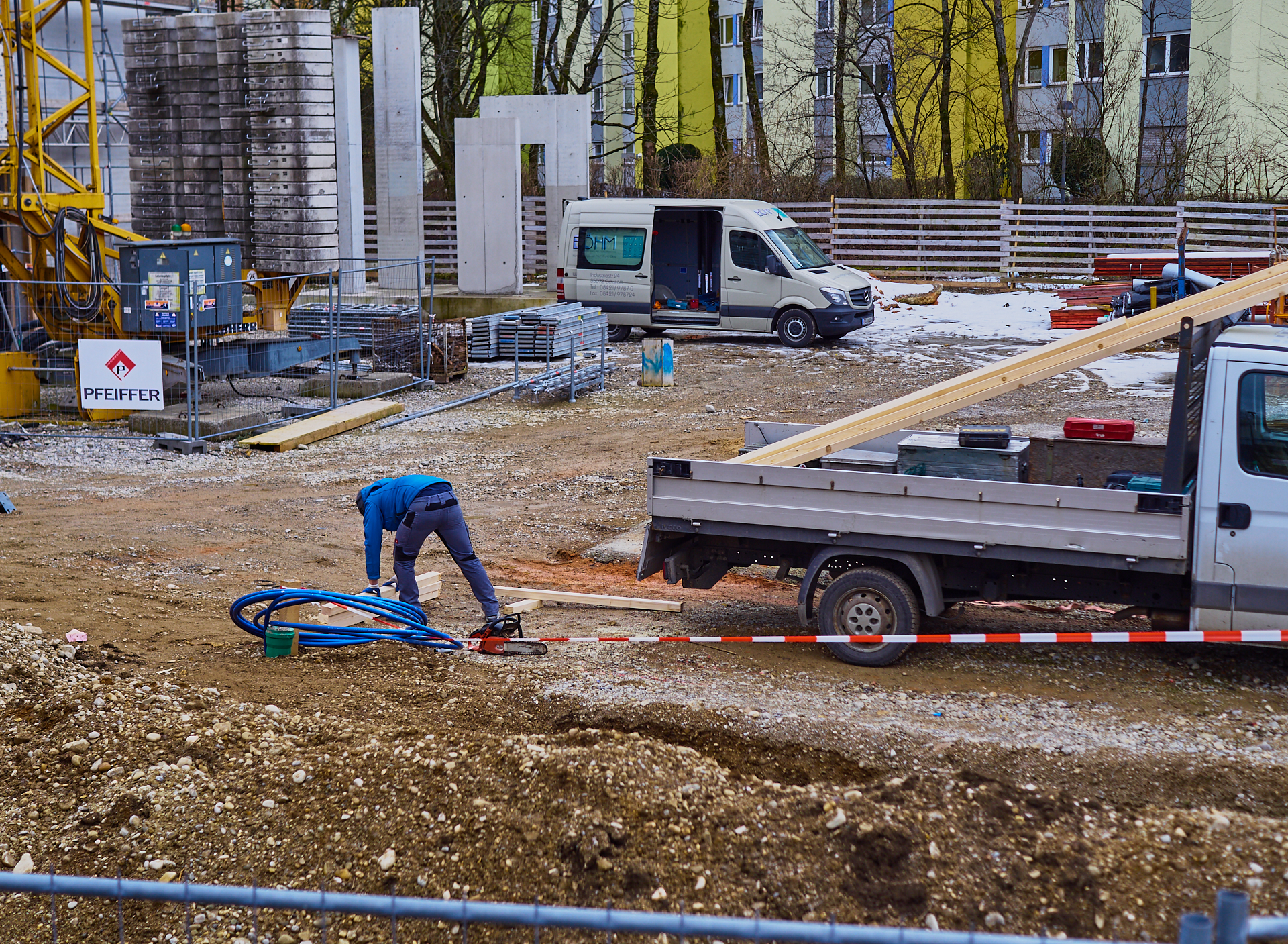 Baustelle Christus Erlöser am 07.03.2018 Photographer: Gelbmann