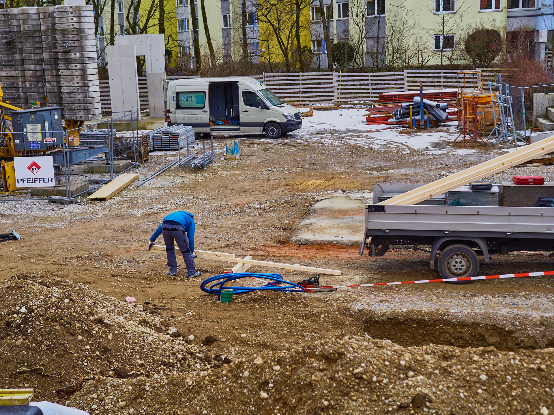 Baustelle Christus Erlöser am 07.03.2018 Photographer: Gelbmann
