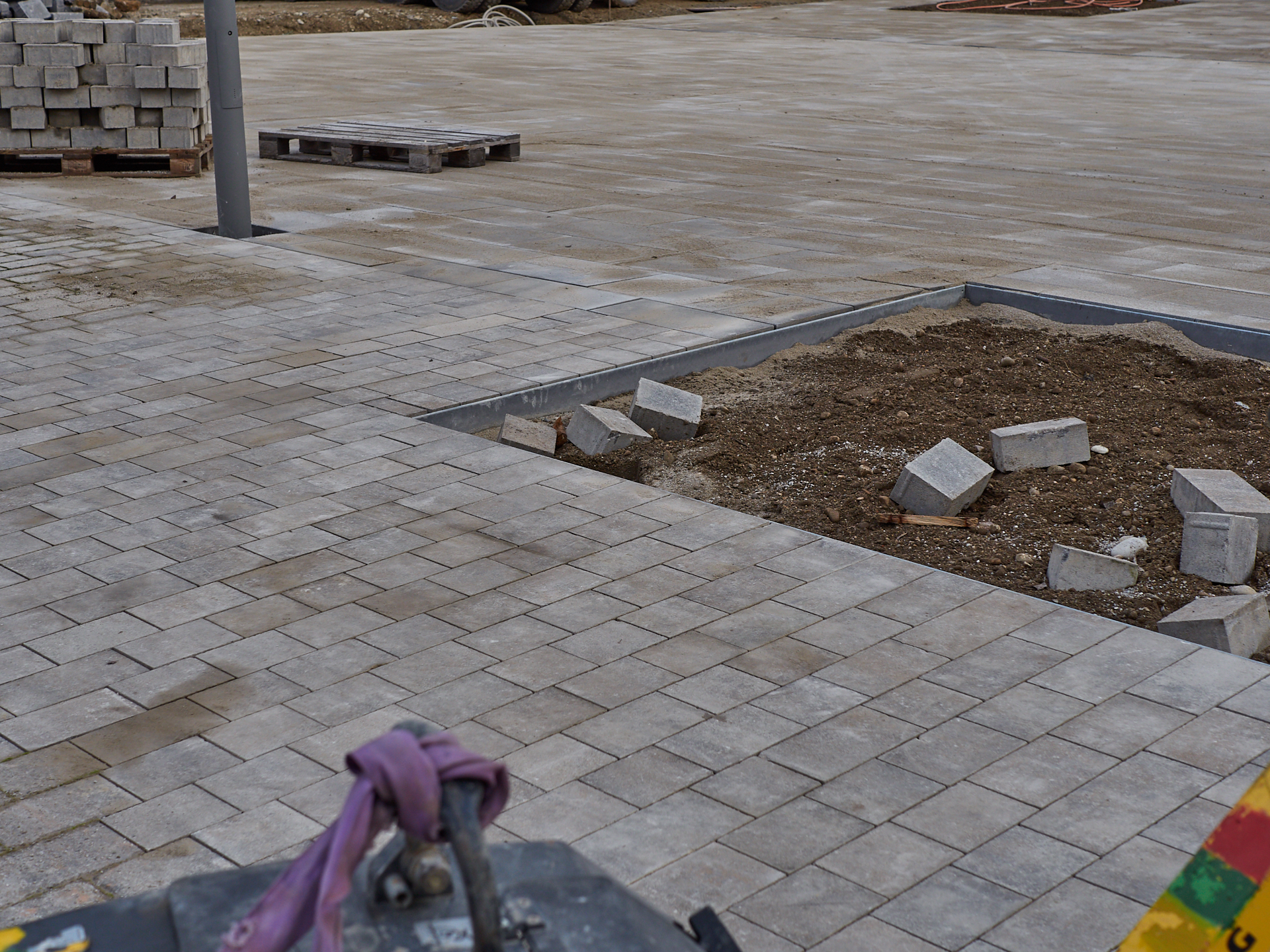 Christus-Eröser-Baustelle in Neuperlach am 07.12.2018