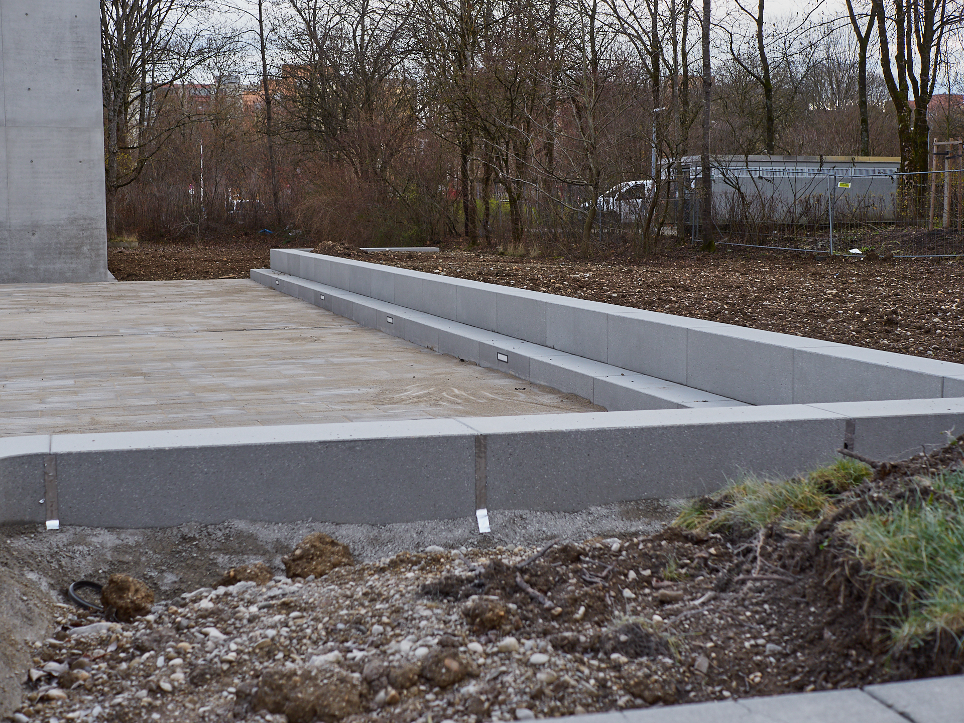 Christus-Eröser-Baustelle in Neuperlach am 07.12.2018