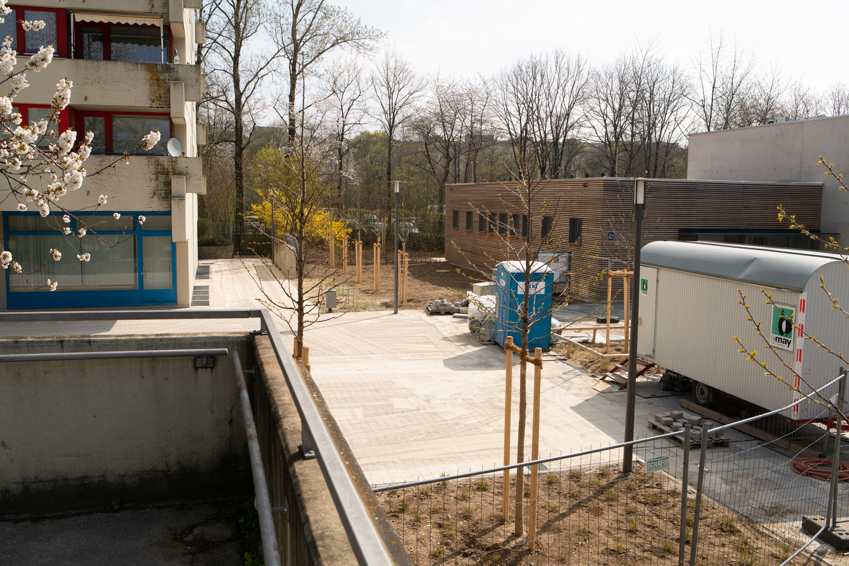 06.04.2019 - Frühling an der neuen Kirche Christus Erlöser Gemeinde