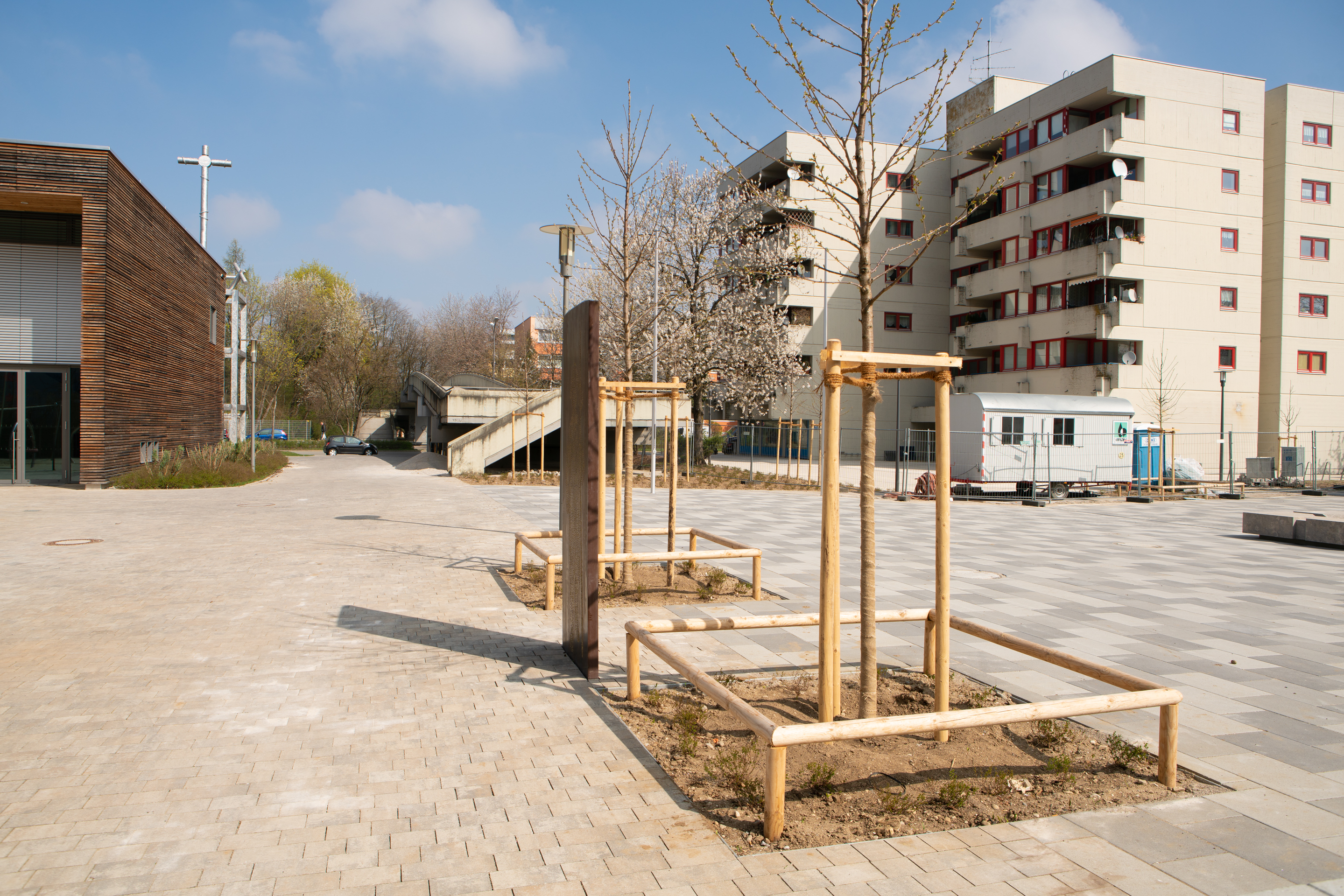 06.04.2019 - Frühling an der neuen Kirche Christus Erlöser Gemeinde