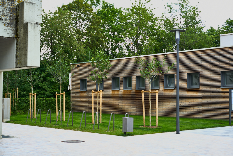 27.07.2019 - Der Brunne auf dem Gelände der Christus Erlöser Gemeinde spudelt nicht