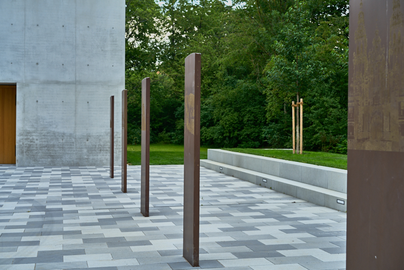 27.07.2019 - Der Brunne auf dem Gelände der Christus Erlöser Gemeinde spudelt nicht