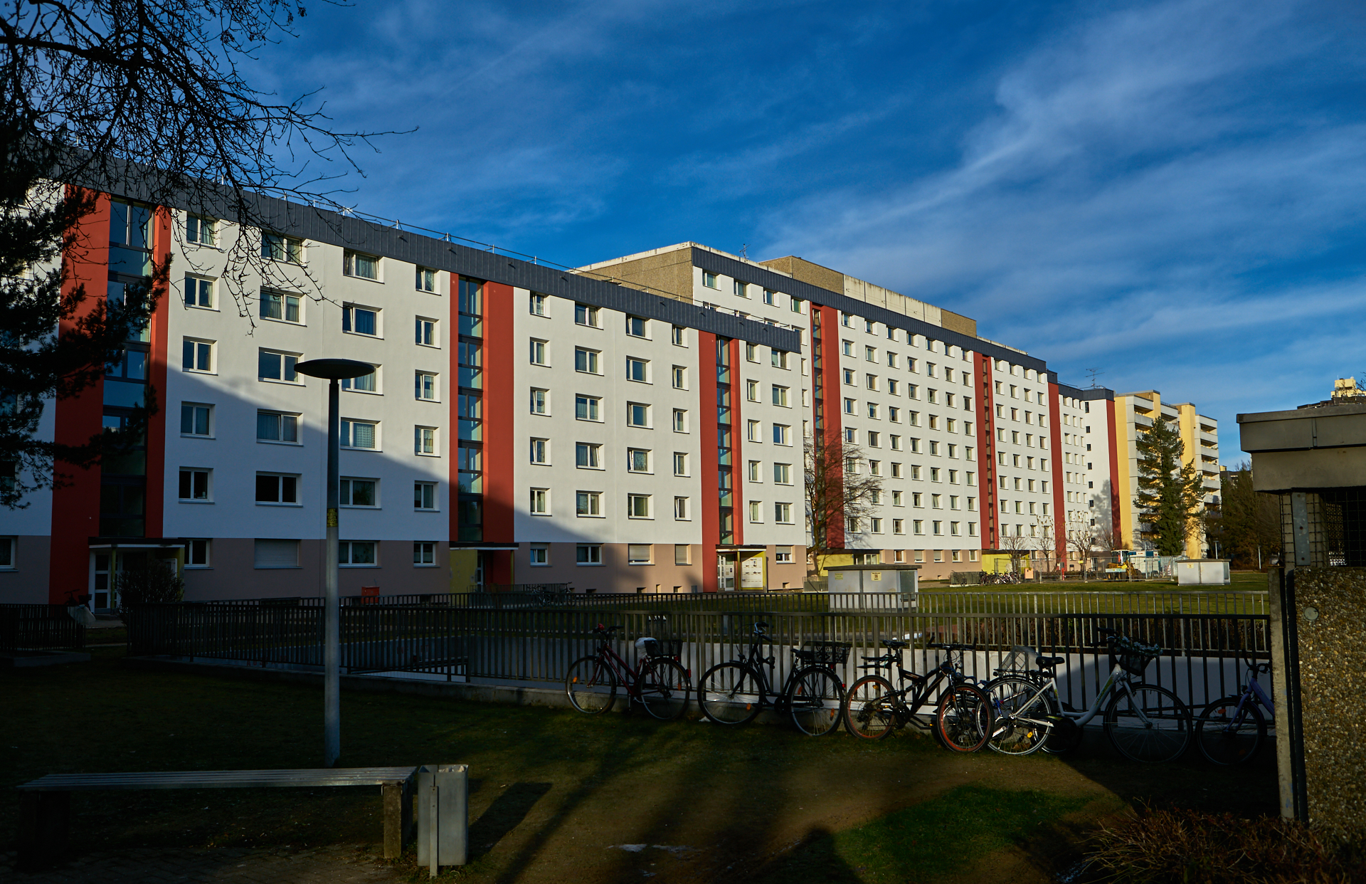 Baustelle Friedrich-Engels-Bogen  am 10.12.2017