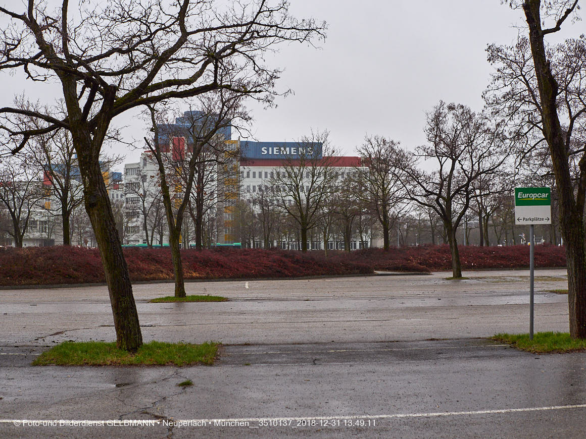 31.12.2018 - Der Siemensparkplatz soll bebaut werden