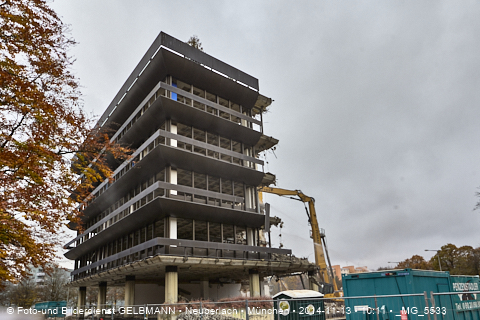 13.11.2014 - Abriss des Bürohaus am Peschelanger 3