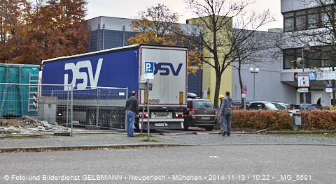 13.11.2014 - Abriss des Bürohaus am Peschelanger 3