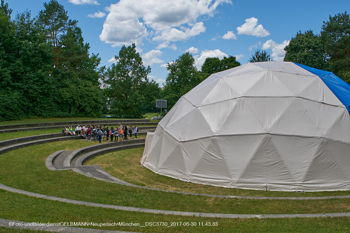 30.06.2017 -Das TheaterZelt am Tag der Premiere in Neuperlach