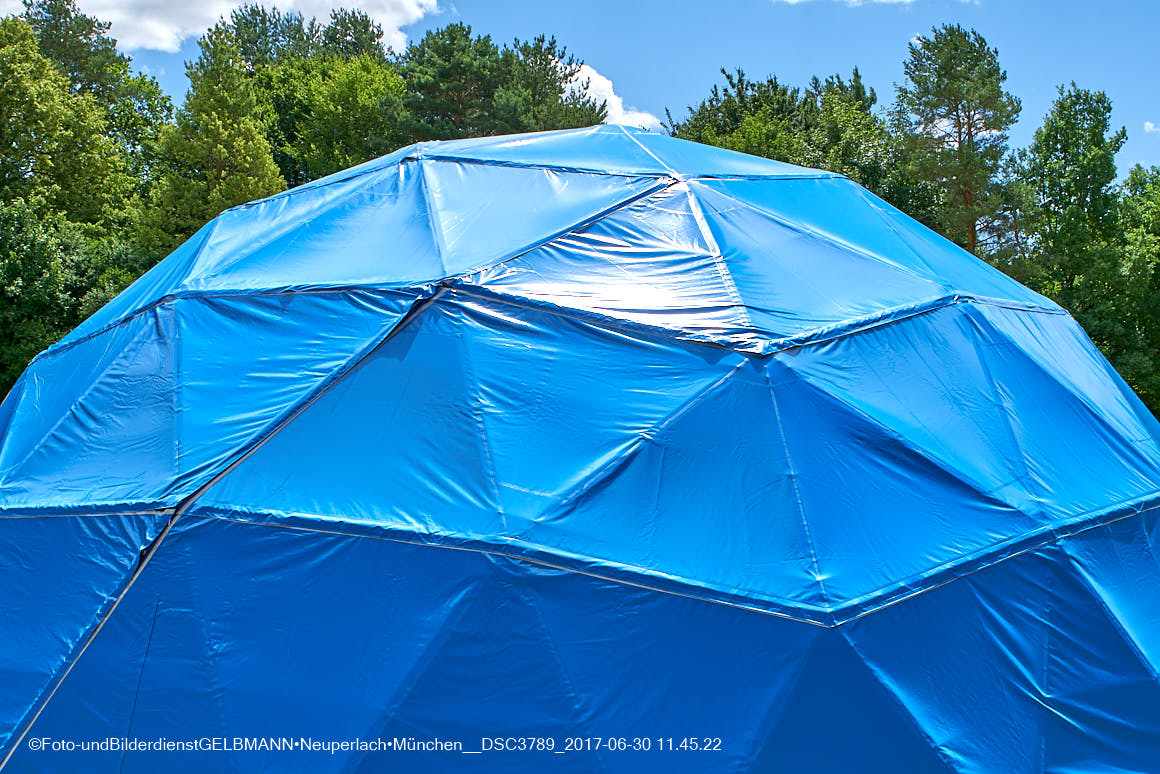30.06.2017 -Das TheaterZelt am Tag der Premiere in Neuperlach