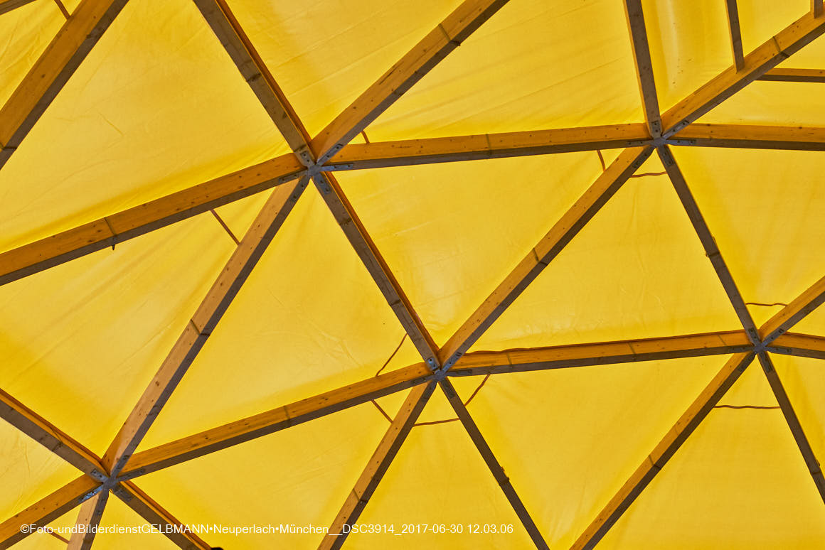 30.06.2017 -Das TheaterZelt am Tag der Premiere in Neuperlach