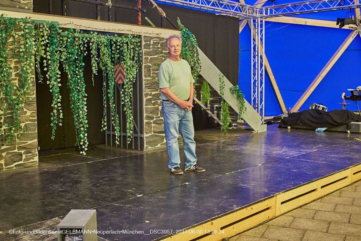 30.06.2017 -Das TheaterZelt am Tag der Premiere in Neuperlach