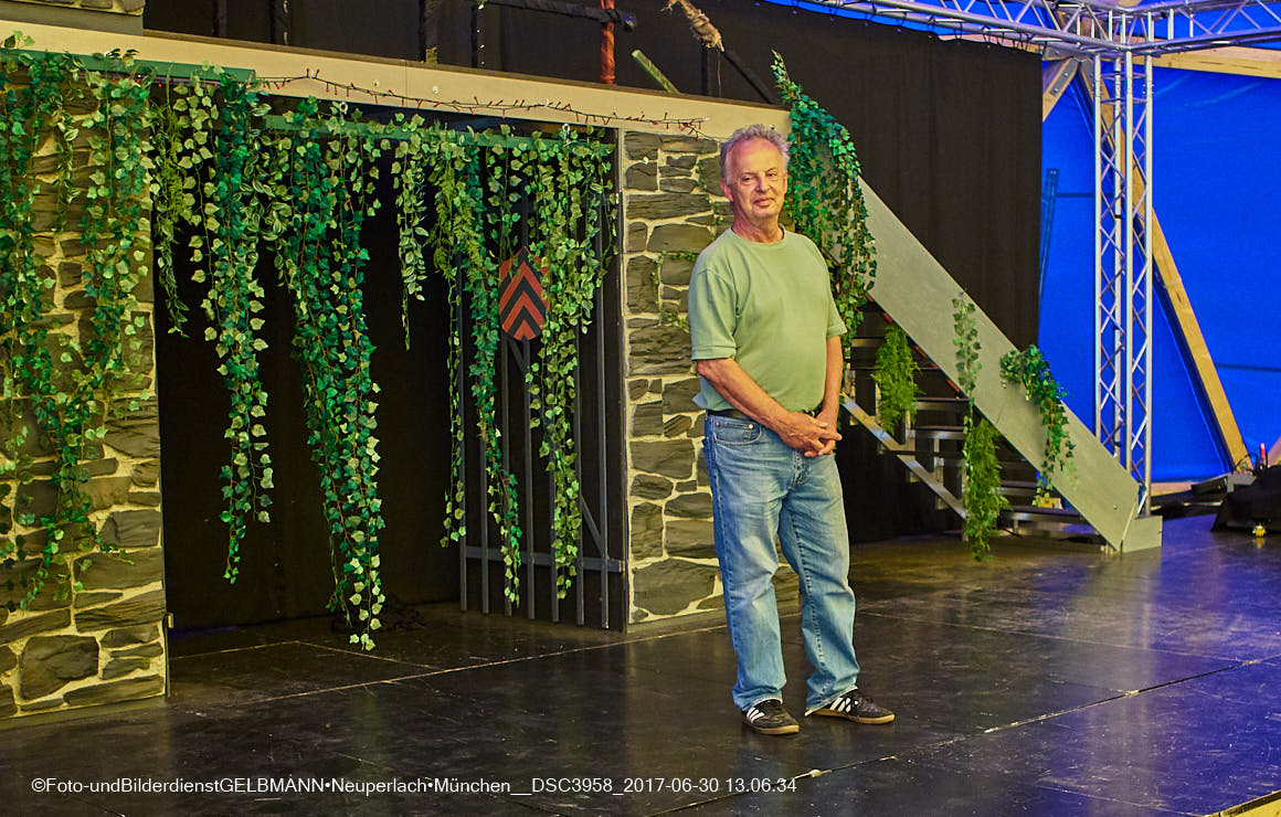 30.06.2017 -Das TheaterZelt am Tag der Premiere in Neuperlach