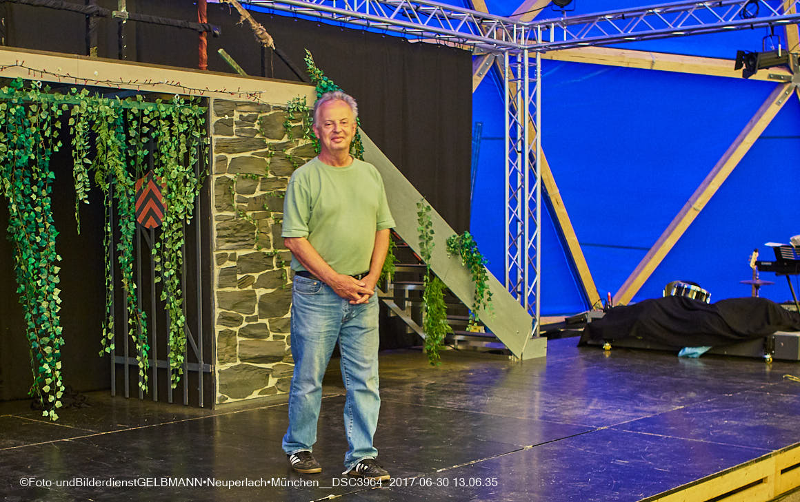 30.06.2017 -Das TheaterZelt am Tag der Premiere in Neuperlach