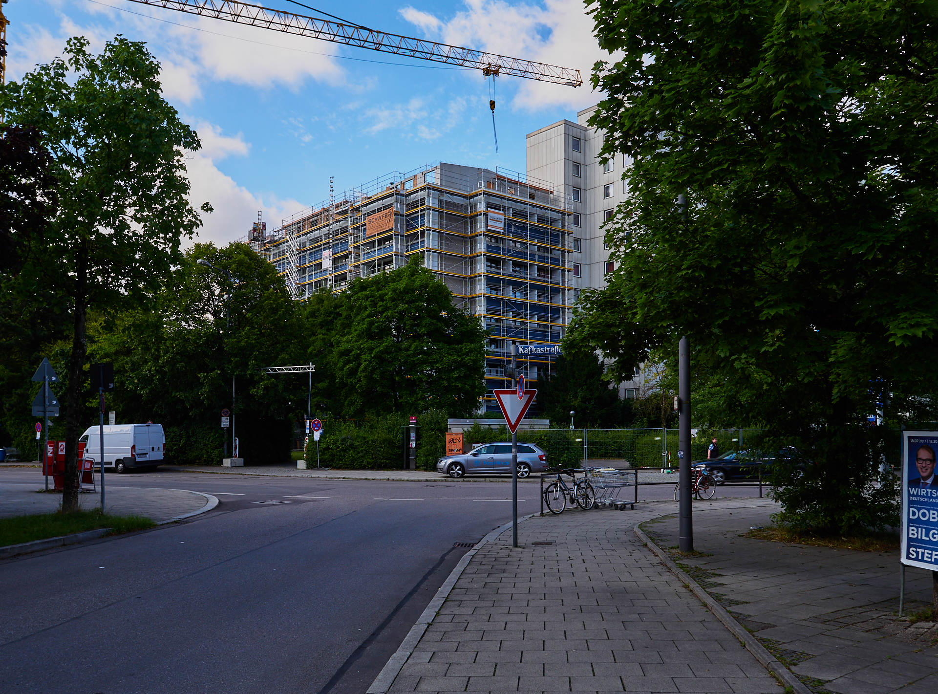 Neuperlach-Aufstockung Kafkastrasse