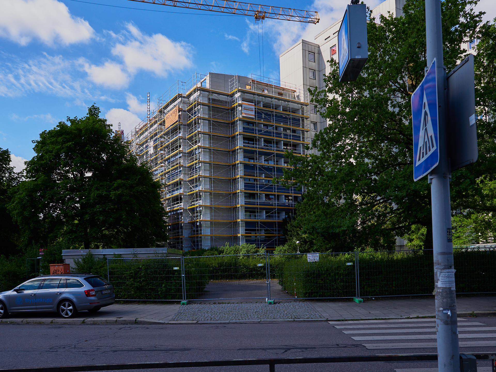 Neuperlach-Aufstockung Kafkastrasse