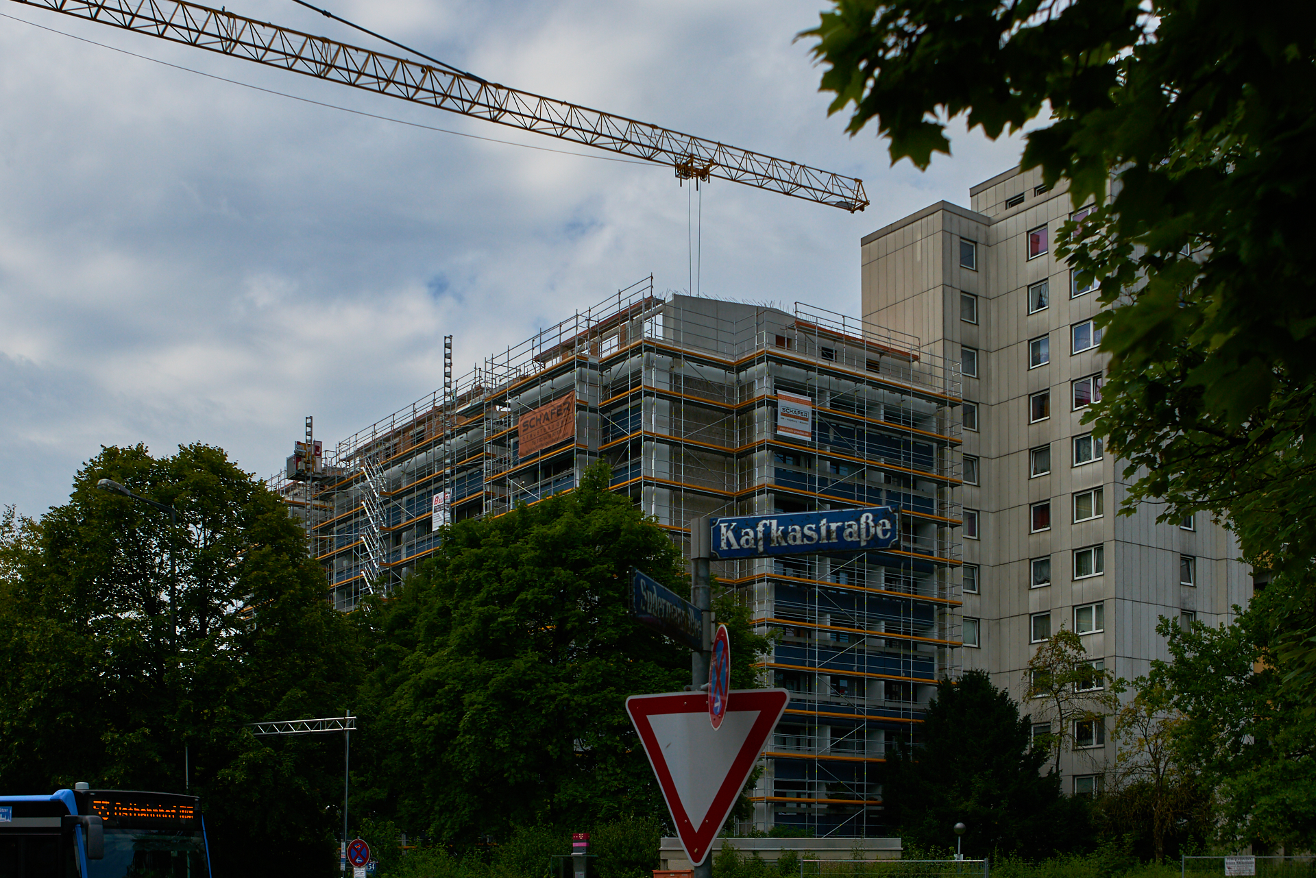 Neuperlach-Aufstockung Kafkastrasse