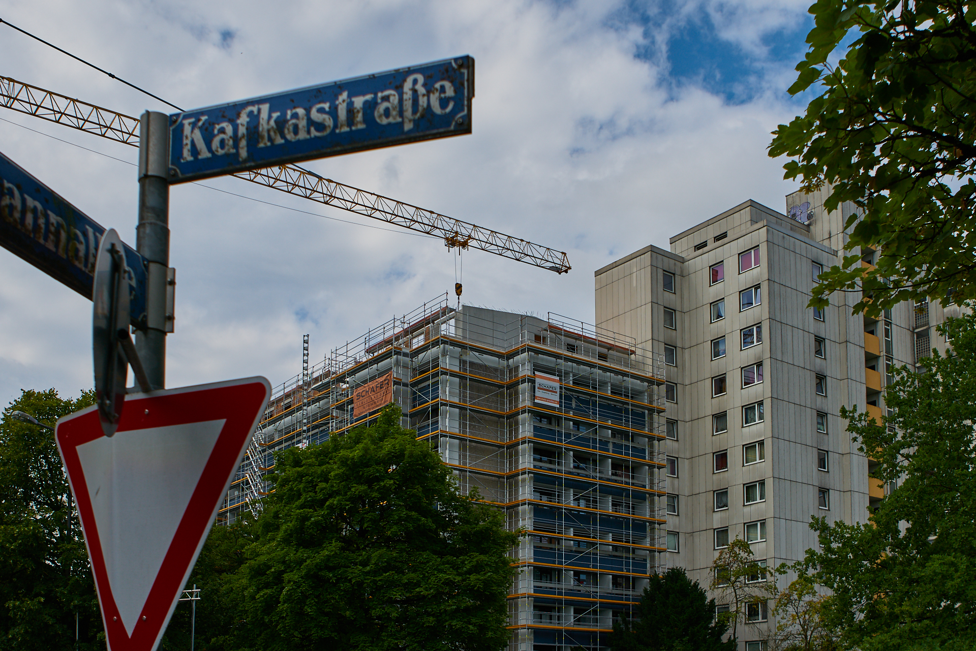 Neuperlach-Aufstockung Kafkastrasse