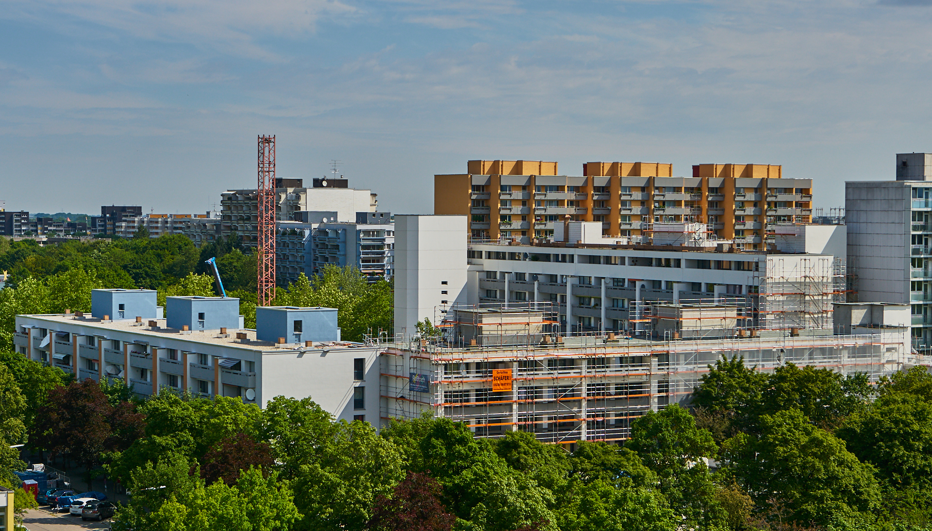 Neuperlach-Aufstockung Kafkastrasse