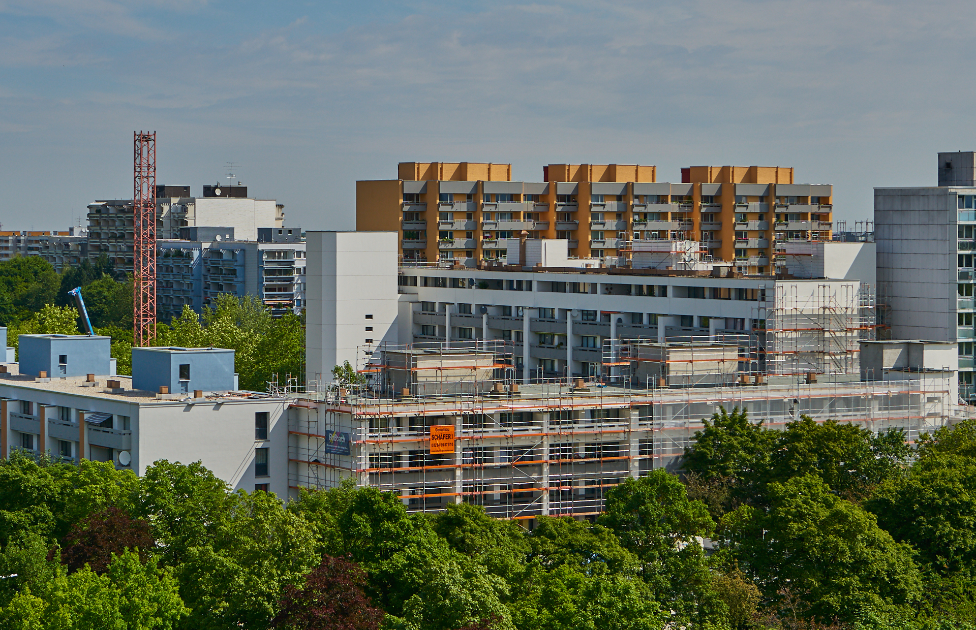 Neuperlach-Aufstockung Kafkastrasse