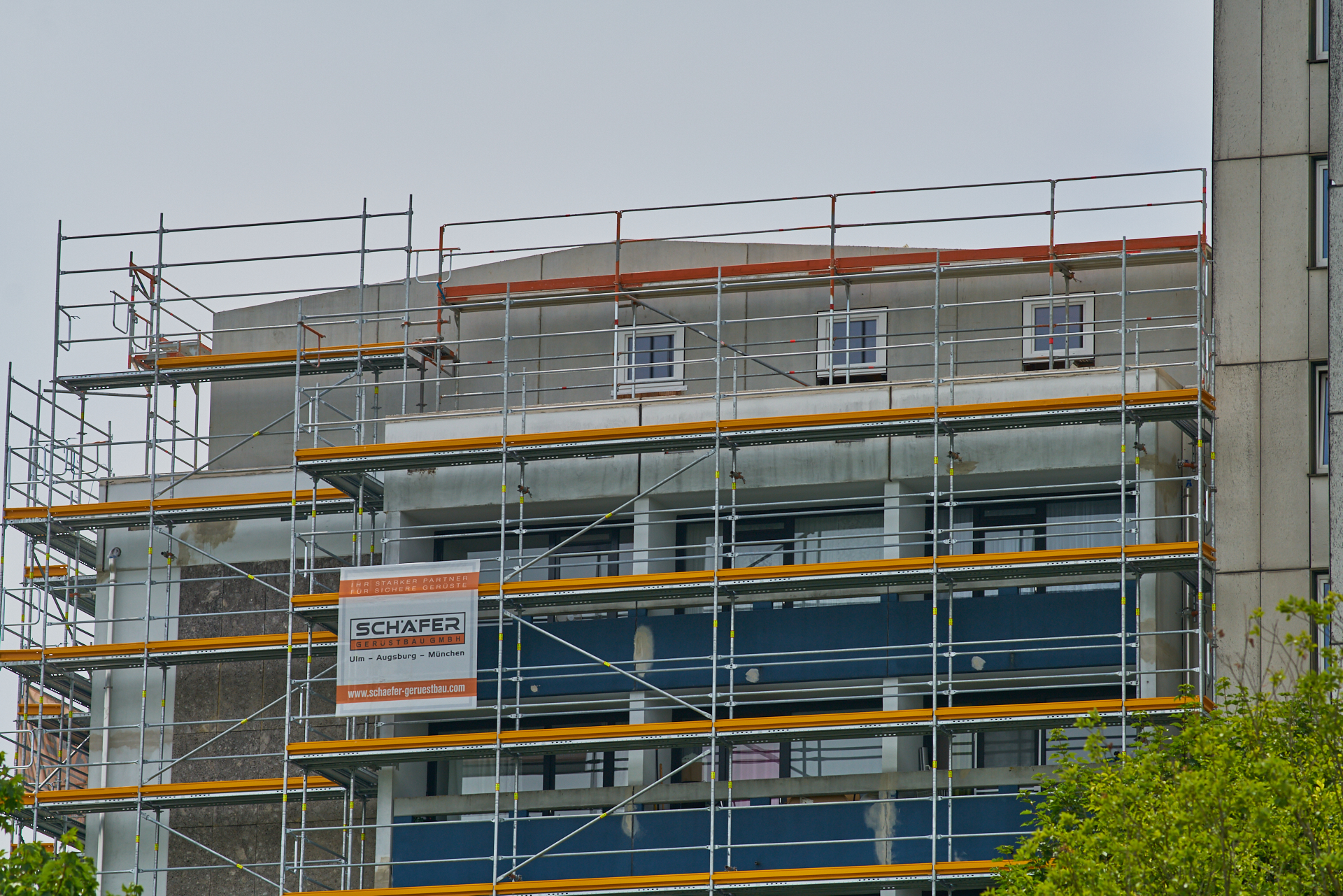 Neuperlach-kafka-aufstockung/-Baustelle