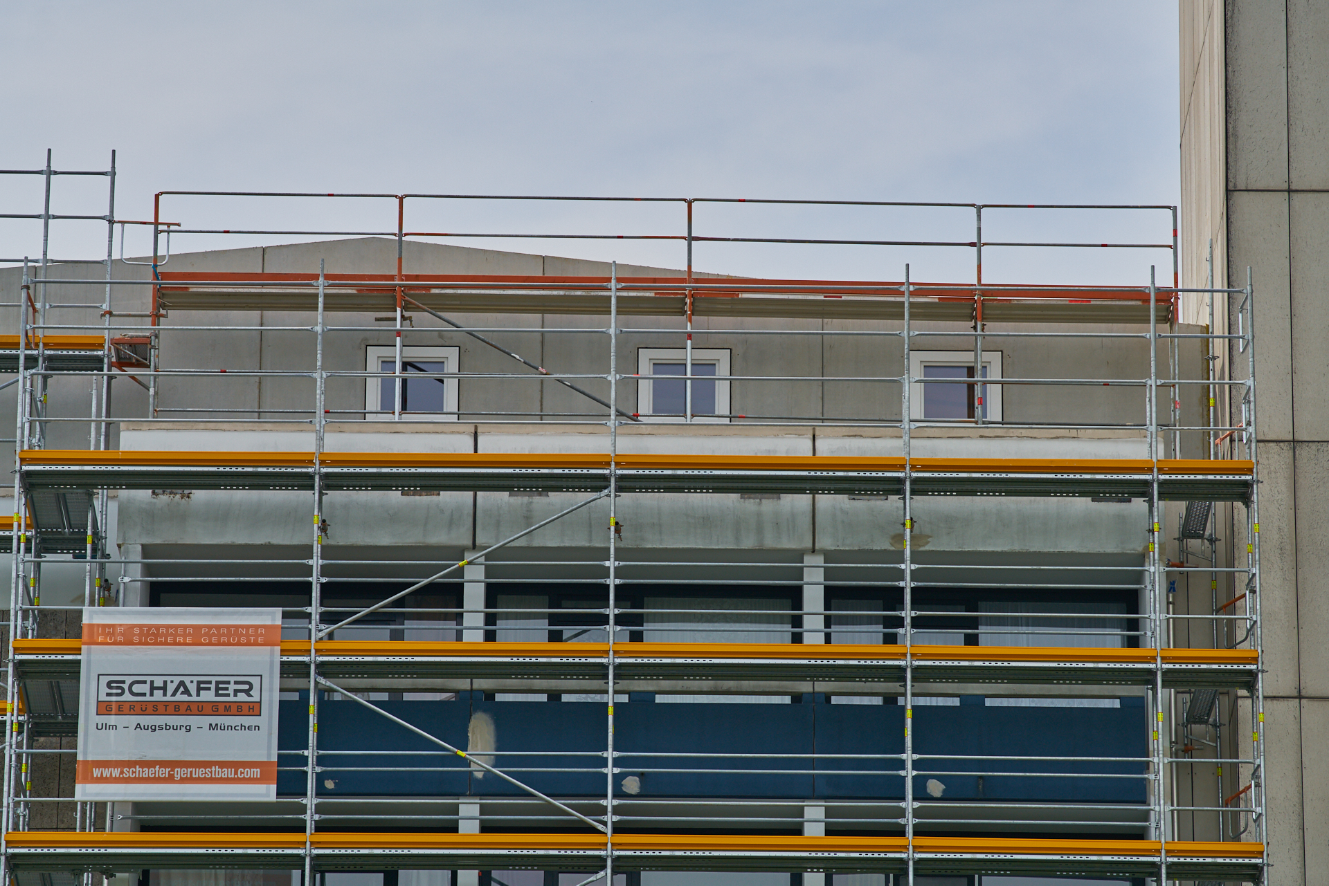 Neuperlach-kafka-aufstockung/-Baustelle