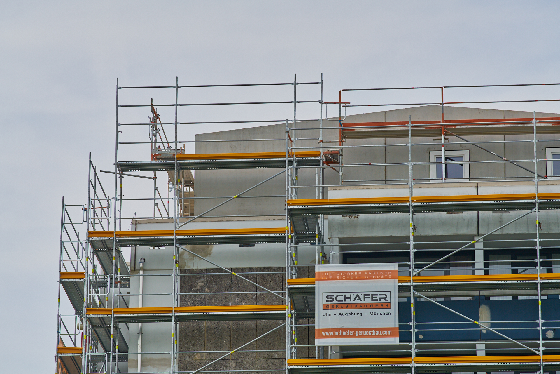 Neuperlach-kafka-aufstockung/-Baustelle