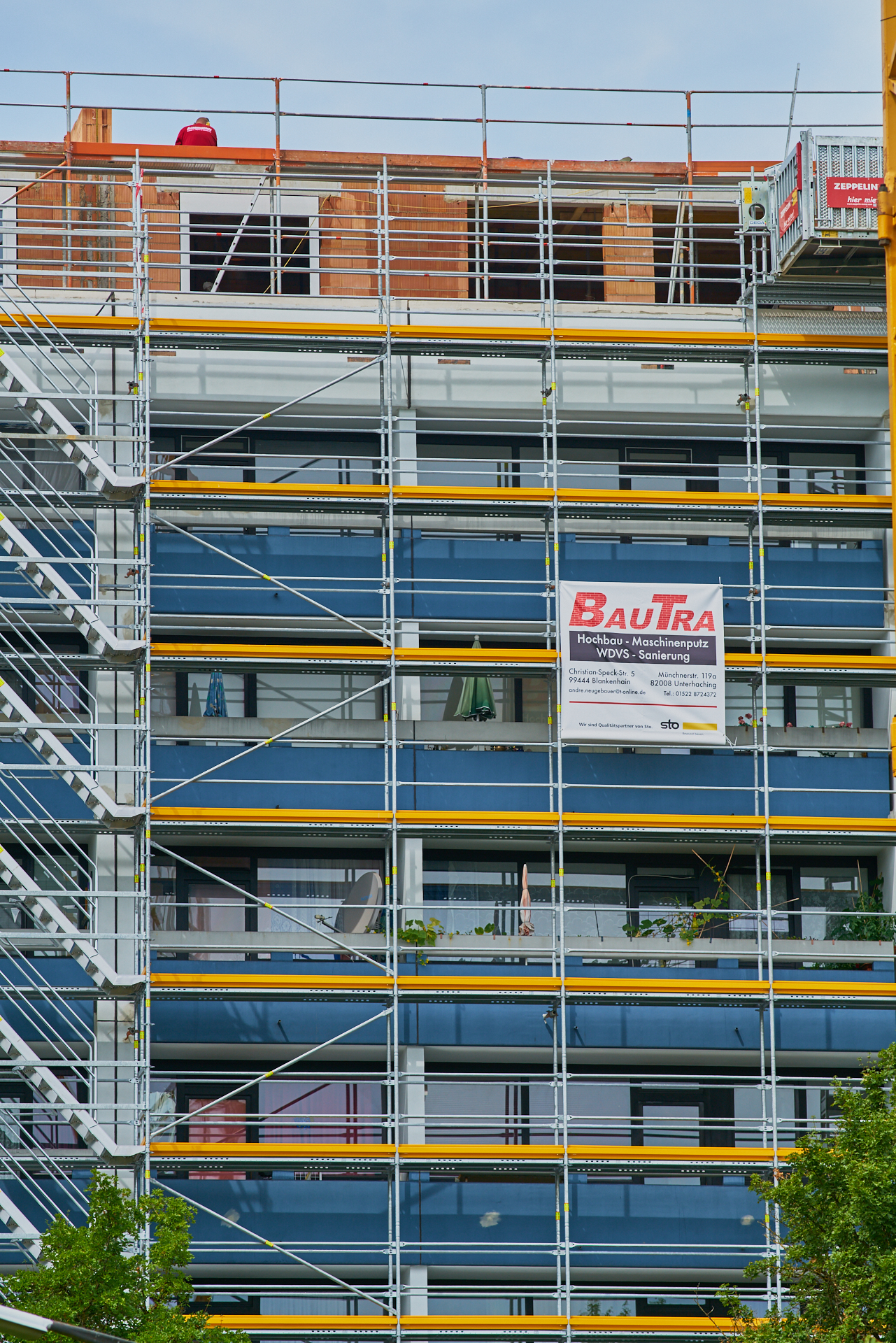 Neuperlach-kafka-aufstockung/-Baustelle