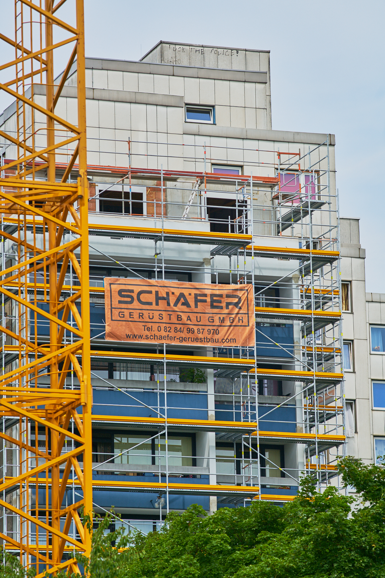 Neuperlach-kafka-aufstockung/-Baustelle