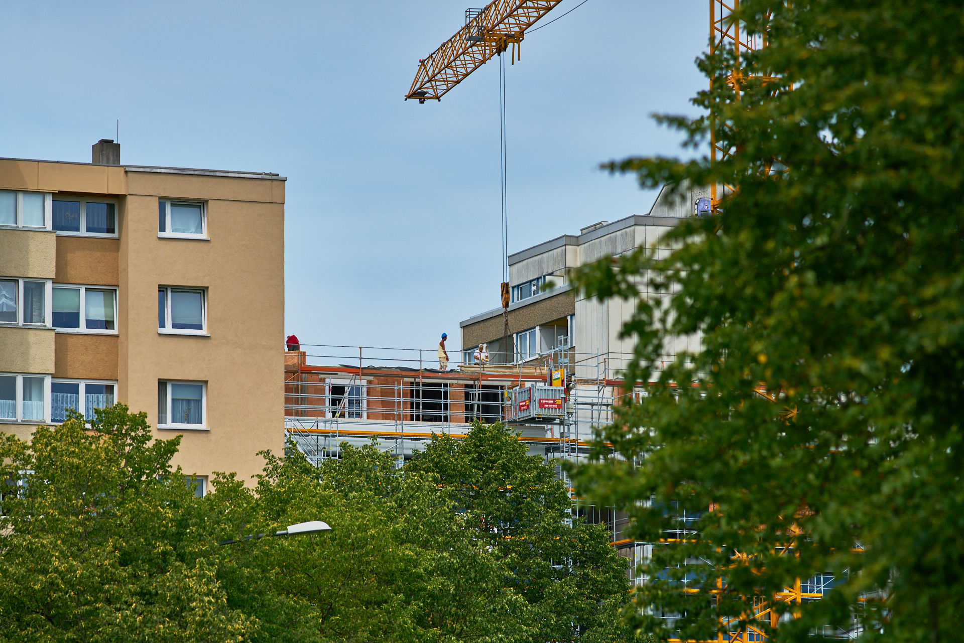 Neuperlach-kafka-aufstockung/-Baustelle