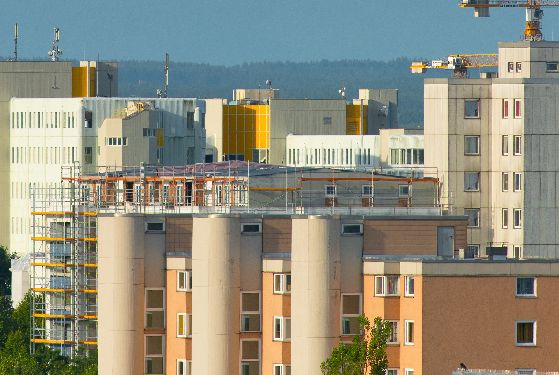 Neuperlach-kafka-aufstockung/-Baustelle