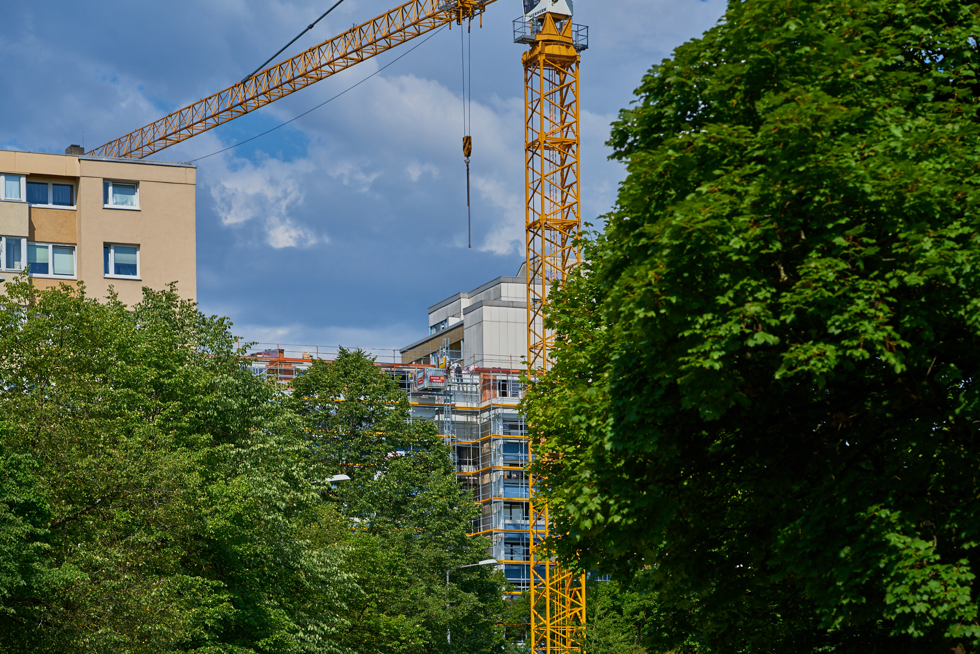 Neuperlach-kafka-aufstockung/-Baustelle