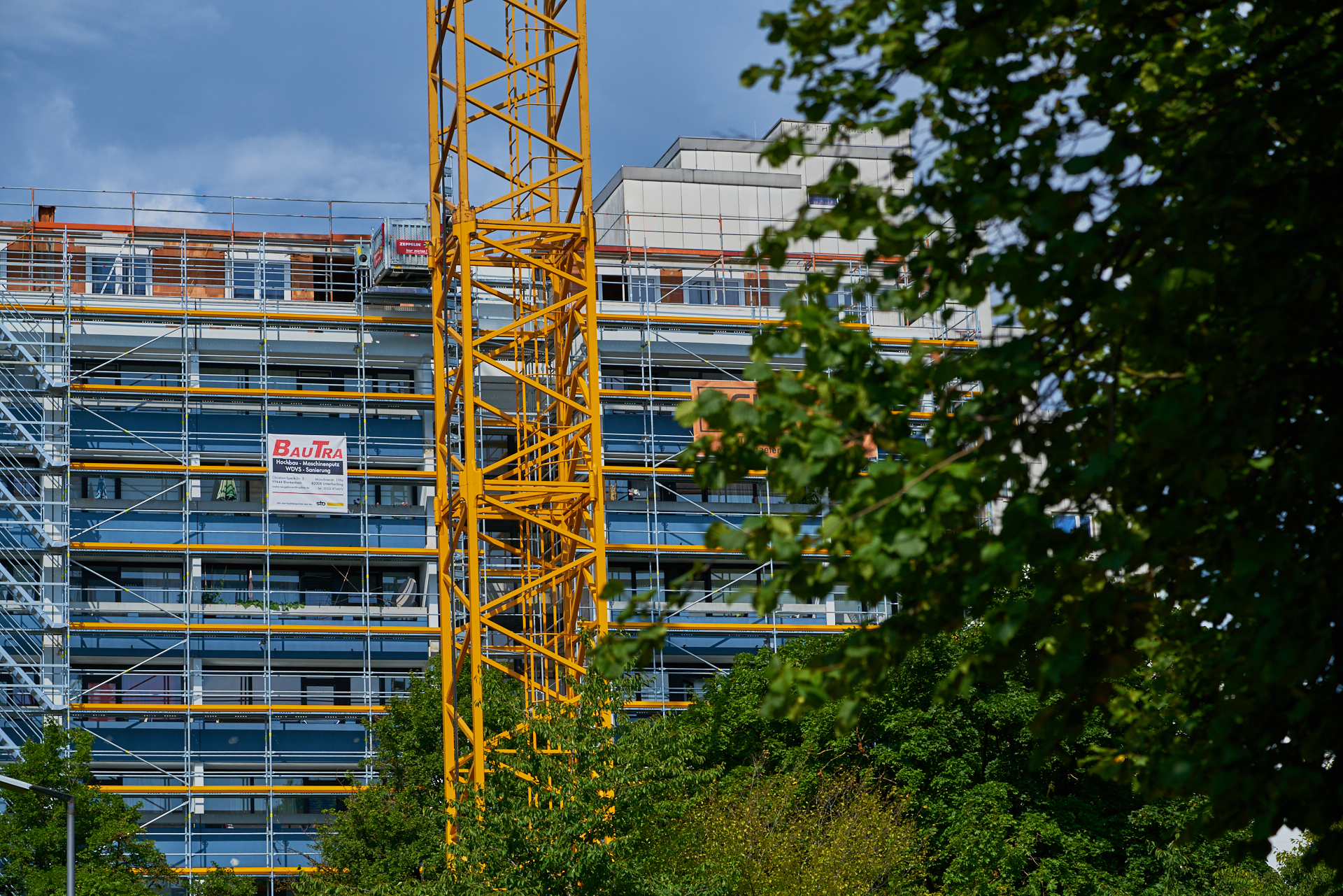 Neuperlach-kafka-aufstockung/-Baustelle