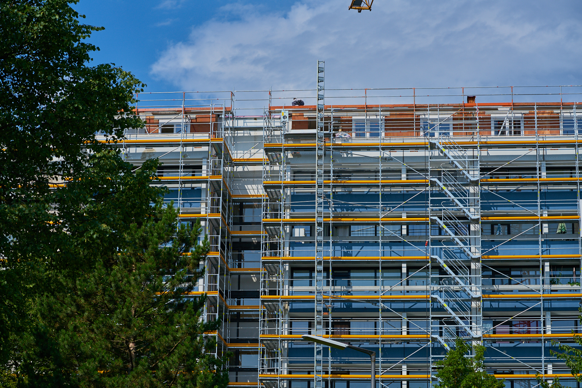 Neuperlach-kafka-aufstockung/-Baustelle