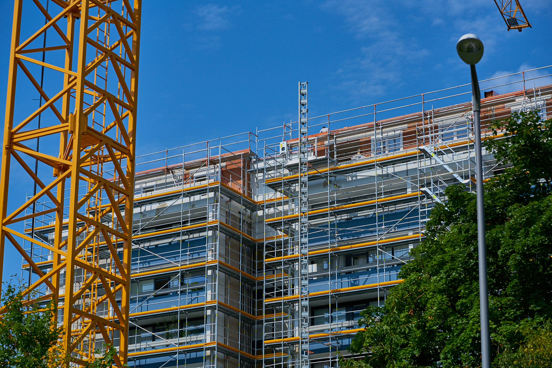 Neuperlach-kafka-aufstockung/-Baustelle