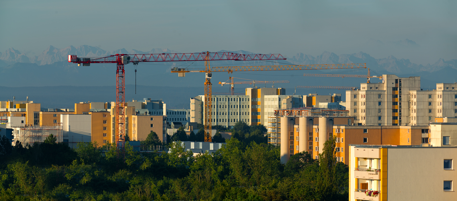 Neuperlach-kafka-aufstockung/-Baustelle