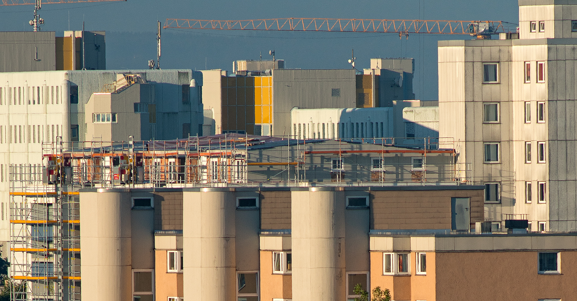Neuperlach-kafka-aufstockung/-Baustelle